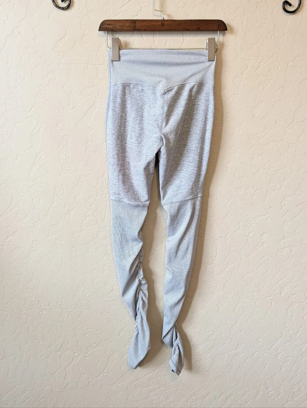 ALO Yoga High Waist Alosoft Goddess Leggings Heather Grey